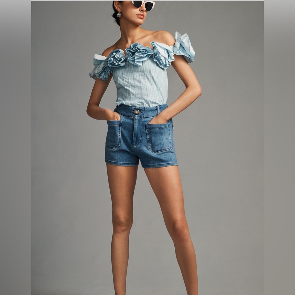 Maeve Collette shorts from Anthropologie